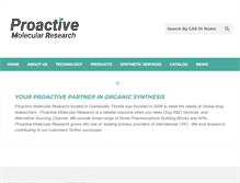 Tablet Screenshot of proactivemr.com